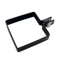 Endschelle für Zaunpaneele 100x100 mm schwarz 000-782 (1)