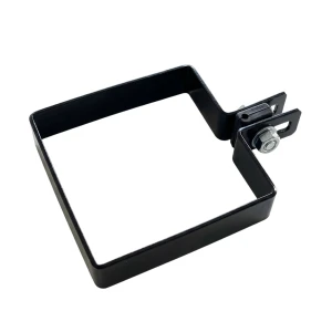 Endschelle für Zaunpaneele 100x100 mm schwarz