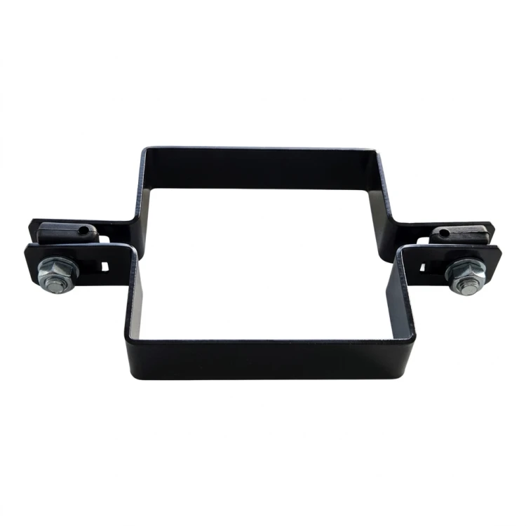 Zwischenschelle für Zaunpaneele 100x100 mm schwarz 000-778 (2)