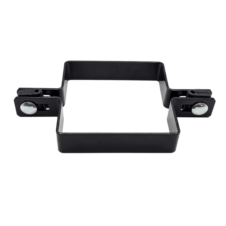 Zwischenschelle für Zaunpaneele 100x100 mm schwarz 000-778 (3)