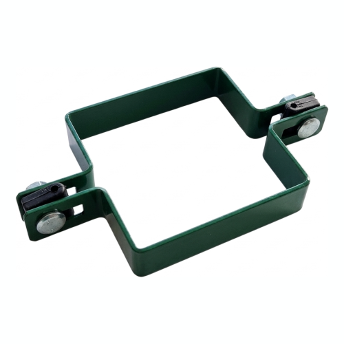 Zwischenschelle für Zaunpaneele 100x100 mm grün 000-779 (1)