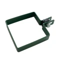 Abschlussklemme für Zaunpaneele 100x100 mm grün 000-783 (1)