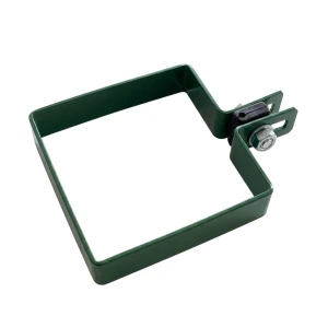Abschlussklemme für Zaunpaneele 100x100 mm grün