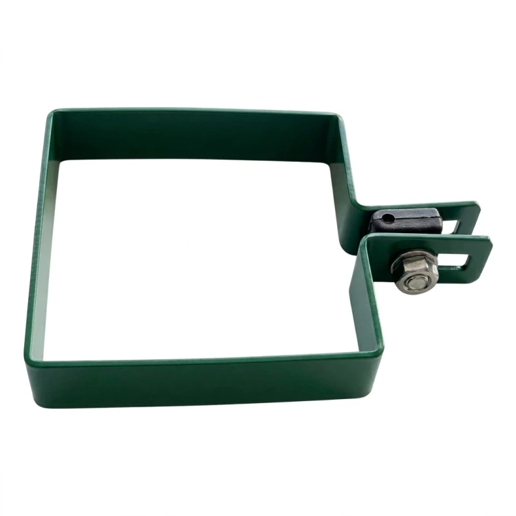 Abschlussklemme für Zaunpaneele 100x100 mm grün 000-783 (2)