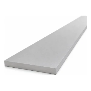 Aluminium-Flachstange EN AW-6060 80×8 mm, Länge 2000 mm – Flachprofil