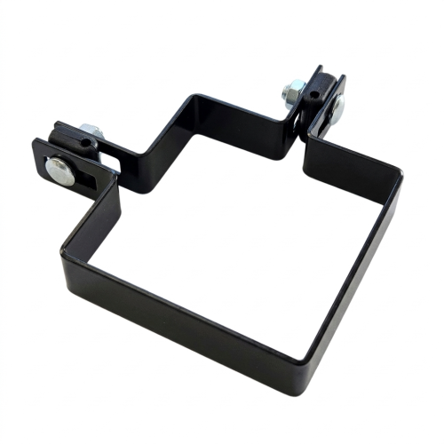 Eckschelle für Zaunpaneele 100x100 mm schwarz 000-774 (1)