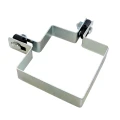 Eckschelle für Zaunpaneele 100x100 mm verzinkt 000-773 (2)
