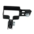 Eckschelle für Zaunpaneele 60x40 schwarz GPV-700-07 (2)