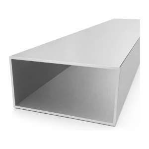 Rechteckiges Aluminiumprofil 100×200×4 mm – geschlossenes Hohlprofil L=2000 mm