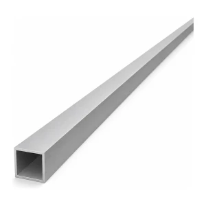 Quadratisches Aluminiumrohr 15×15×1 mm – geschlossenes Profil L=2000 mm