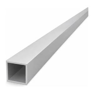 Aluminium Quadratrohr 25×25×1,5 mm – geschlossenes Profil L=2000 mm EN AW-6060