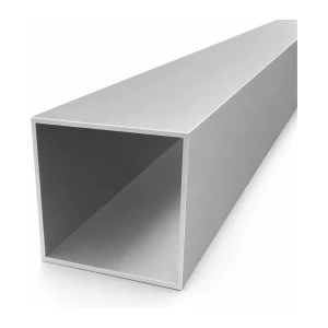 Quadratisches Aluminiumrohr 70×70×2 mm – geschlossenes Profil L=2000 mm EN AW-6060