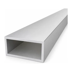 Rechteckiges Aluminiumprofil 40×80×4 mm – geschlossenes Hohlprofil L=2000 mm