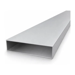 Rechteckiges Aluminiumrohr 25×100×1,2 mm – geschlossenes Profil L=2000 mm
