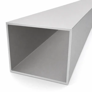 Rechteckiges Aluminium-Rohr 80×100×3 mm – geschlossenes Profil L=2000 mm