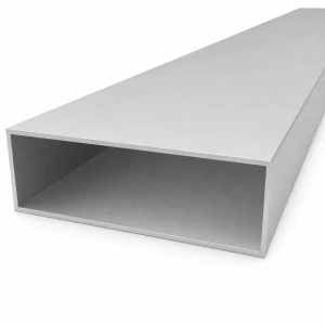 Rechteckiges Aluminiumrohr 40×120×2 mm – geschlossenes Profil EN AW-6060, L=2000 mm