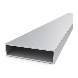 Rechteckiges Aluminium-Rohr 25×100×2 mm – geschlossenes Profil EN AW-6060, L=2000 mm