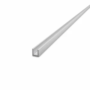 Aluminium-U-Profil 10×10×1,5 mm – C/U-Profil, Länge 2000 mm, EN AW-6060