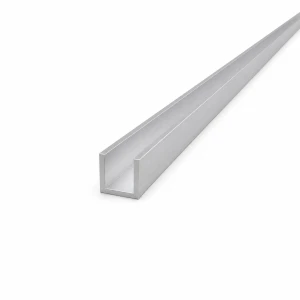 Aluminium U-Profil 18×18×2 mm – C/U-Profil EN AW-6060 Länge 2000 mm