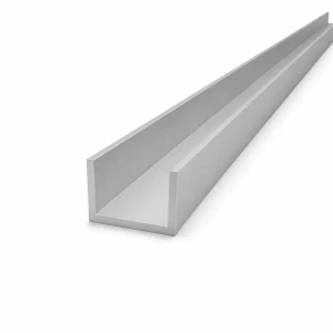 Aluminium U-Profil 40×25×3 mm – offenes C/U-Profil, Länge 2000 mm