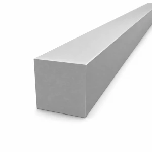 Aluminium Vierkant-Vollstab 50×50 mm Duraluminium 2017A T4, L=2000 mm