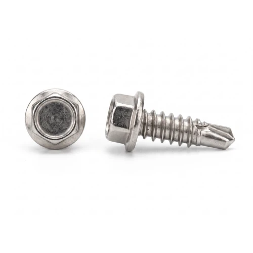 Bohrschraube DIN 7504 K 4,8x19 mm – Edelstahl A2, Sechskantkopf mit Flansch 001-923 (1)