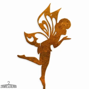 Zawieszalnia – Gartendekoration Fee Euforia aus Corten-Stahl XL 13×100 cm
