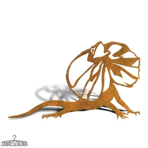 Zawieszalnia – Gartendekoration Agama XL aus Cortenstahl 75×45 cm