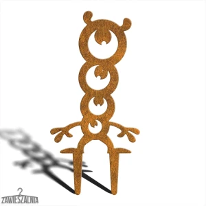 Zawieszalnia Gartendekoration Böses Monster Rebis L – Corten-Dekoration 20×41 cm