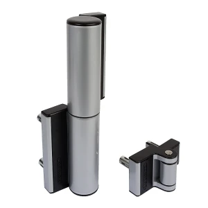 Locinox Puma – hydraulischer Selbstschließer und 180°-Scharnier für Tore bis 75 kg, silber