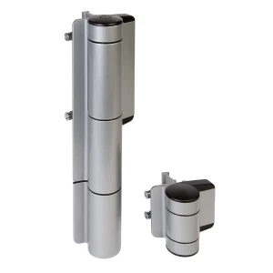 Locinox Mammoth-180 – hydraulisches Scharnier mit Selbstschließer für 180°-Tore, silber