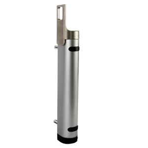 Locinox Rhino – hydraulischer Torschließer 180° mit einstellbarer Endverriegelung, silber