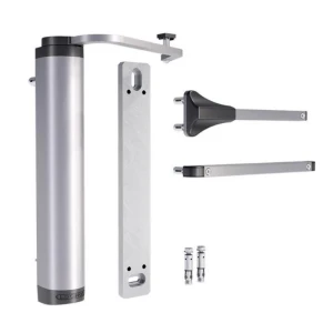 Locinox – hydraulischer Torschließer zur Wandmontage, silber