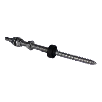 Doppelgewindeschraube M10×200 A2 für PV-Adapter und Dreieckshalter mit EPDM-Dichtung