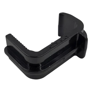 Schwarzer Montageclip 30 mm für Vogelabwehrspikes auf PV-Modulen