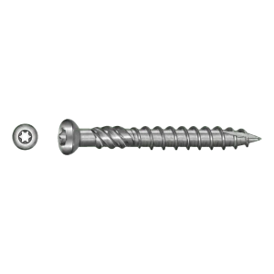 Terrassenschraube Edelstahl A2 TX25 5,0×50 mm – Karton 100 Stk.