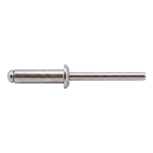 Offener Blindniet A2/A2 mit Flachkopf 5,0×10 mm ISO 15983 – Karton 500 Stk.