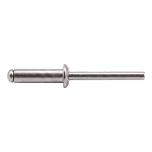 Offener Blindniet A2/A2 mit Flachkopf 4,0×18 mm ISO 15983 – Karton 500 Stk.