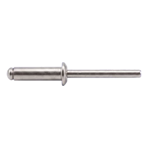Blindniet offen A4/A4 mit Flachkopf 4,0×12 mm ISO 15983 – Karton 500 Stk.