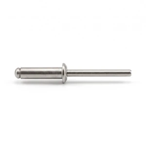 Offener Blindniet A2/A2 mit Flachkopf 4,0×20 mm ISO 15983 – Karton 500 Stk.