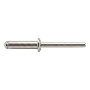 Blindniet offen A2/A2 mit Flachkopf 5,0×16 mm ISO 15983 – Karton 500 Stk.
