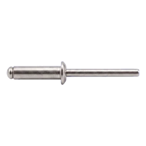 Offener Blindniet A2/A2 mit Flachkopf 6,0×10 mm ISO 15983 – Karton 250 Stk.