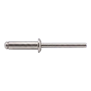 Blindniet offen A2/A2 mit Flachkopf 3,2×10 mm ISO 15983 – Karton 500 Stk.