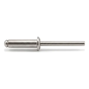 Offener Blindniet A2/A2 mit Flachkopf 3,2×14 mm ISO 15983 – Karton 500 Stk.