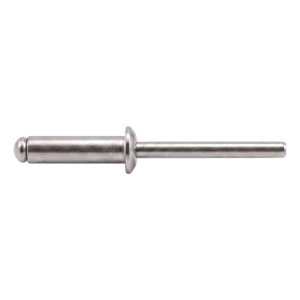 Offener Blindniet A2/A2 mit Flachkopf 5,0×20 mm ISO 15983 – Karton 250 Stk.