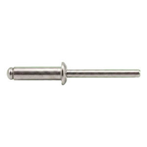 Blindniet offen A2/A2 mit Flachkopf 6,0×16 mm – ISO 15983 – Karton 250 Stk.