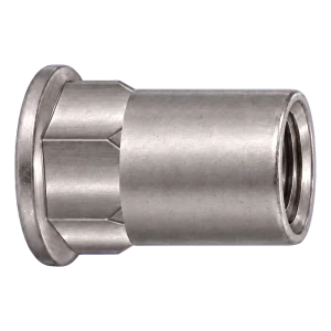 Blindnietmutter Edelstahl A2 mit Flachkopf M8×17,5 mm – Karton 250 Stück