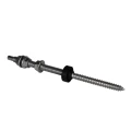 Stockschraube für Adapter und Dreiecke - M10x200 (Solarbefestiger) PV-06-01