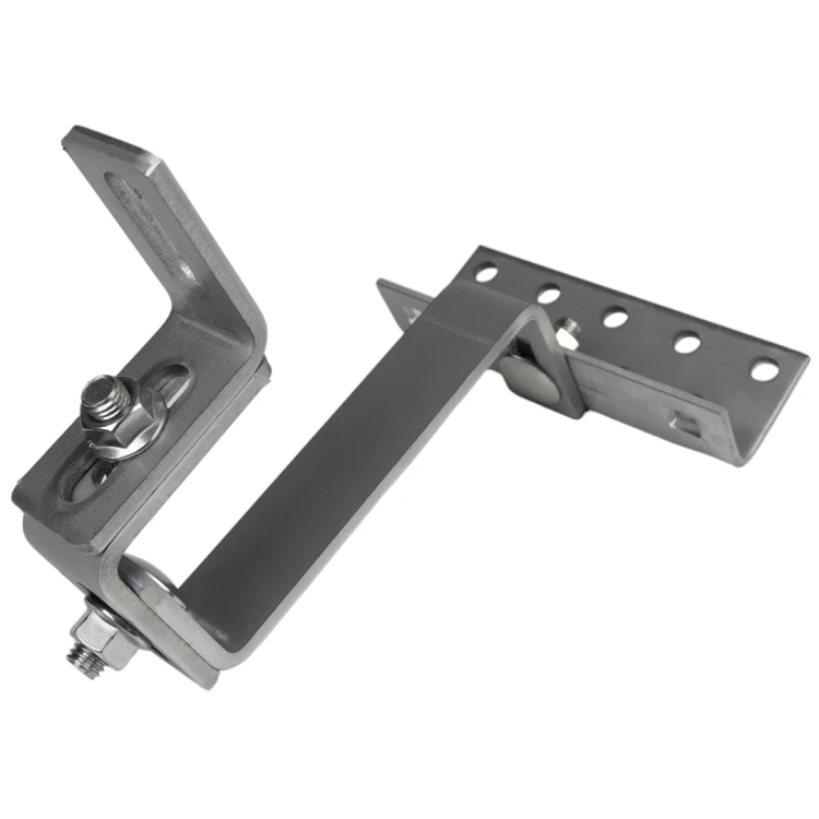 Dachhaken Vario 145mm (4-5-5-5) mit Dreifachregulierung Edelstahl H17/1.4016 PV-08-35