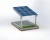 Solarcarport für 1 Fahrzeug L 5,7m x 3,3m Photovoltaik-Parkplatz GPV-101-06 (3)